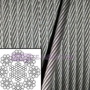 Elevator rope+IWRC Elevator rope+IWRC